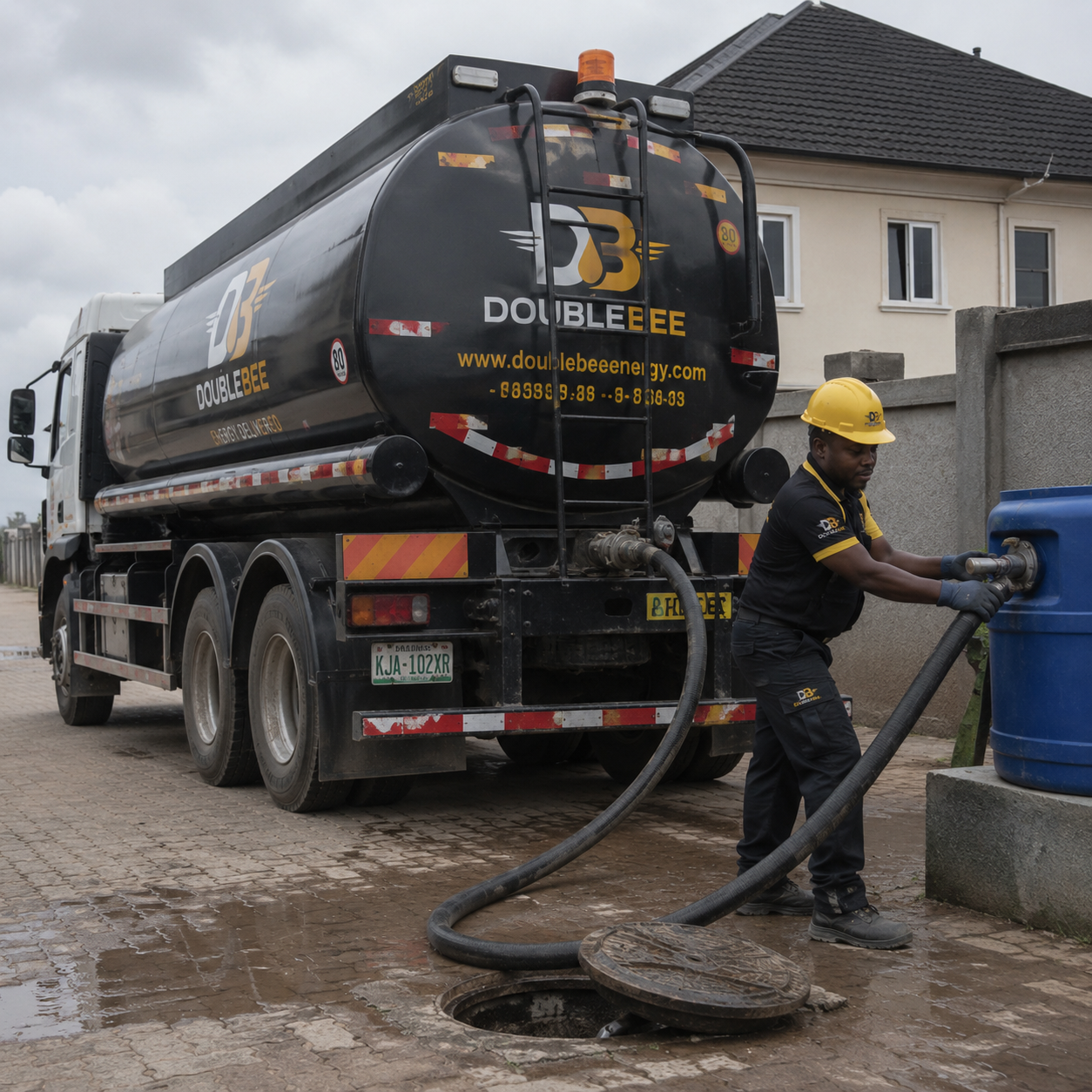 AGO diesel delivery for generators and industrial machines